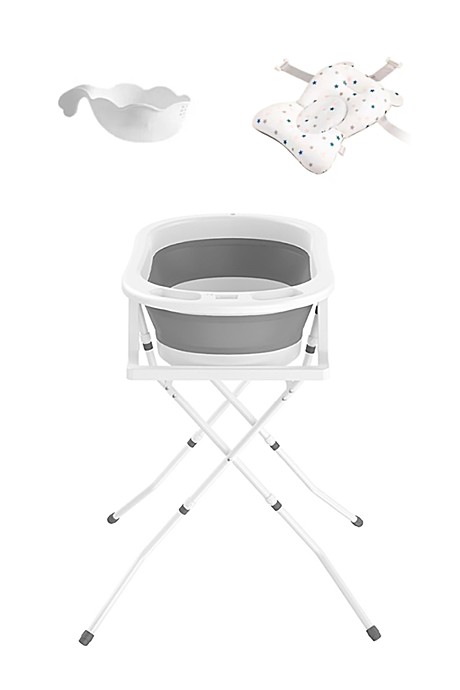 Ванна детская складная LUX MOM JKT-8027X с подставкой