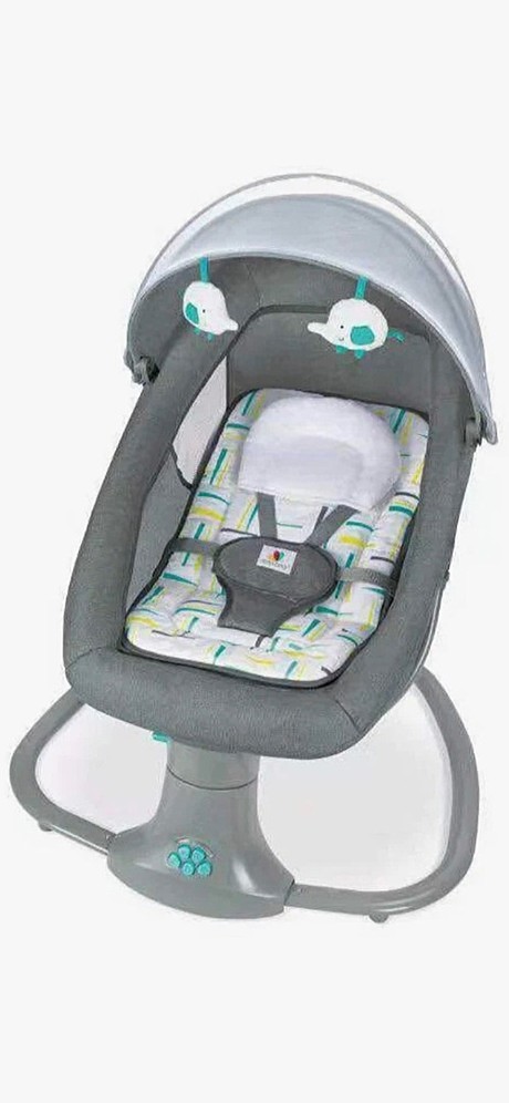 Электронные качели-шезлонг Luxmom 3в1 